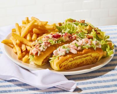Lobster and shrimp rolls duo